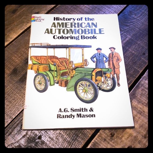 American Automobile coloring book 1990 - Picture 1 of 8